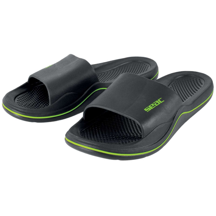 Hausschuhe Caya Schwarz-Limette Größe 39 Seac 150-16NL-39