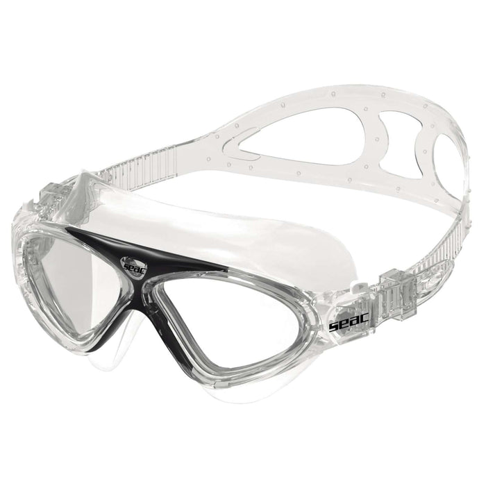 Schwimmmaske Vision Hd Klar-Schwarz Seac 152-14NT
