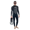 Schwimmmaske Sonic Schwarz-Rot Rauchige Linsen Seac 152-30NR-SBL