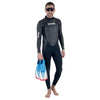 Schwimmmaske Sonic Schwarz-Rot Rauchige Linsen Seac 152-30NR-SBL