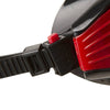 Schwimmmaske Sonic Schwarz-Rot Rauchige Linsen Seac 152-30NR-SBL
