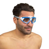 Schwimmmaske Sonic Weiß-Blau Klare Linsen Seac 152-30WB-SKL