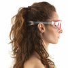 Schwimmmaske Sonic Weiß-Pink-Klar Seac 152-30WP-SKL
