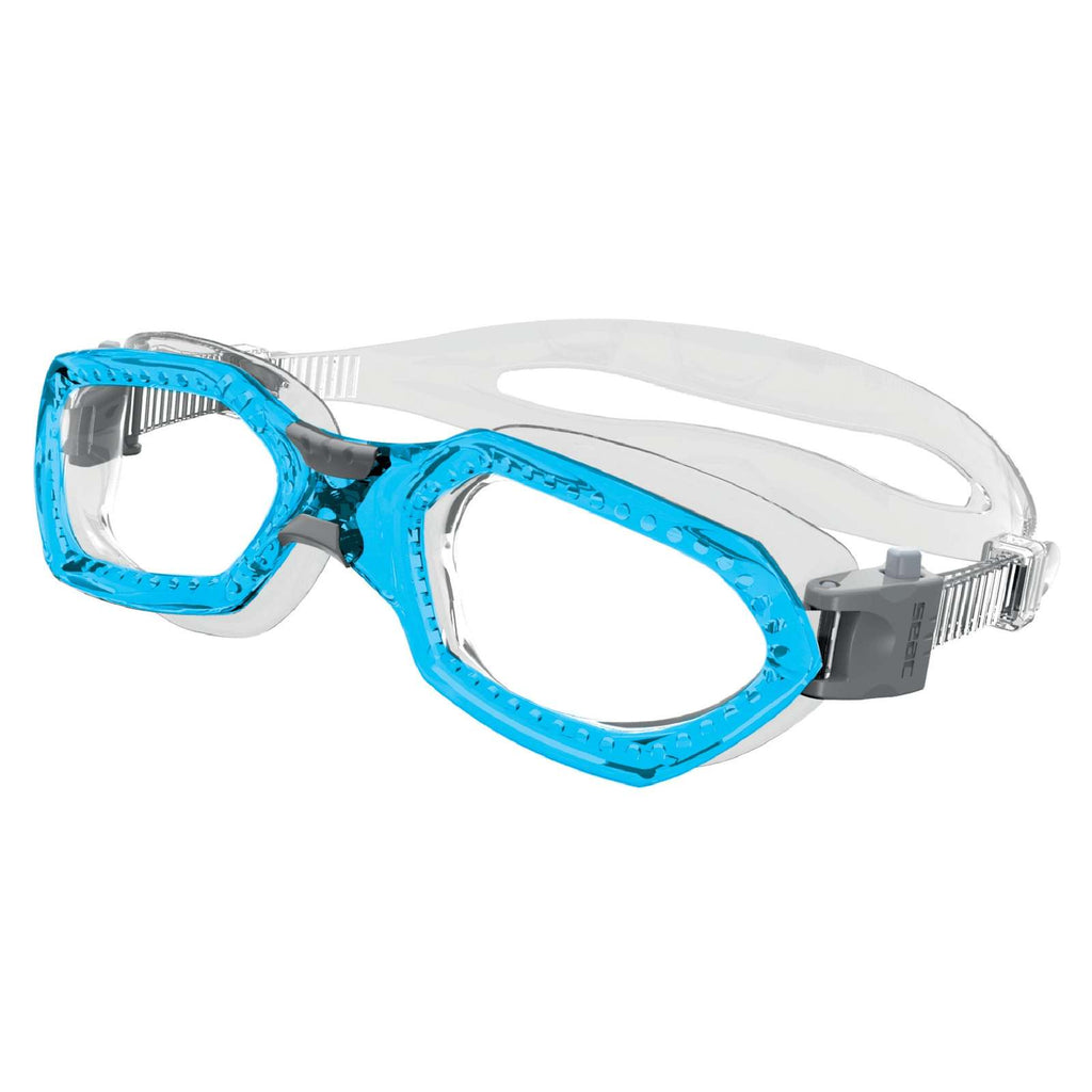 Schwimmbrille Aquatech Blau-Klar-Silber Seac 152-32AZAG