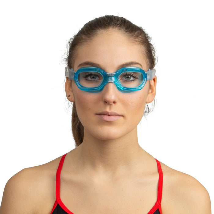 Schwimmbrille Aquatech Blau-Klar-Silber Seac 152-32AZAG