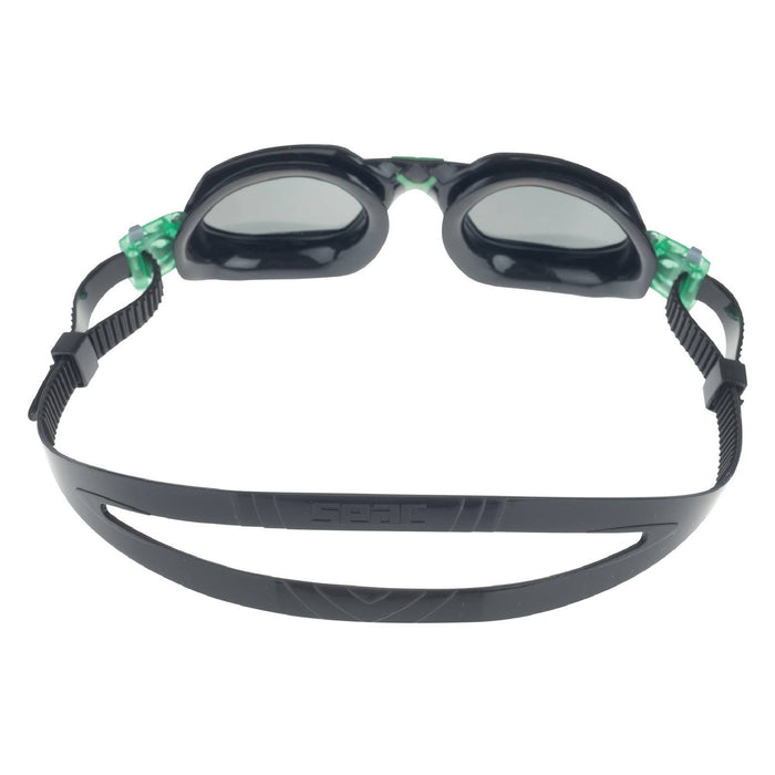 Schwimmbrille Aquatech Schwarz-Grün Seac 152-32NV