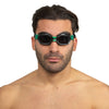 Schwimmbrille Aquatech Schwarz-Grün Seac 152-32NV