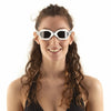 Schwimmbrille Aquatech Weiß-Silber Seac 152-32WAG