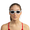 Schwimmbrille Aquatech Weiß-Silber Seac 152-32WAG