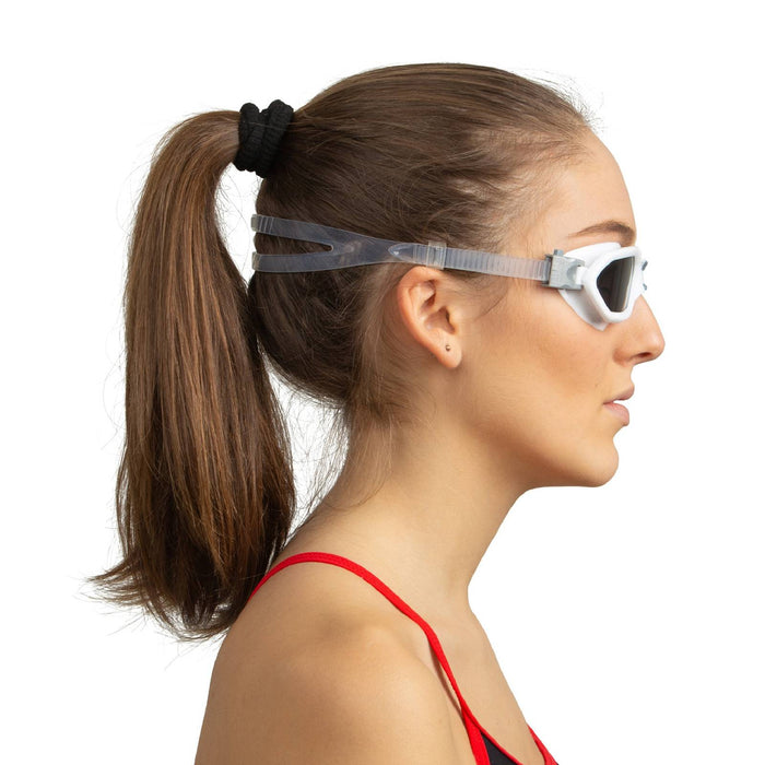 Schwimmbrille Aquatech Weiß-Silber Seac 152-32WAG