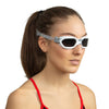 Schwimmbrille Aquatech Weiß-Silber Seac 152-32WAG