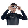 Schwimmbrille Aquatech Weiß-Silber Seac 152-32WAG