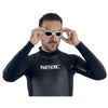 Schwimmbrille Aquatech Weiß-Silber Seac 152-32WAG
