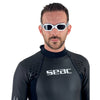 Schwimmbrille Aquatech Weiß-Silber Seac 152-32WAG