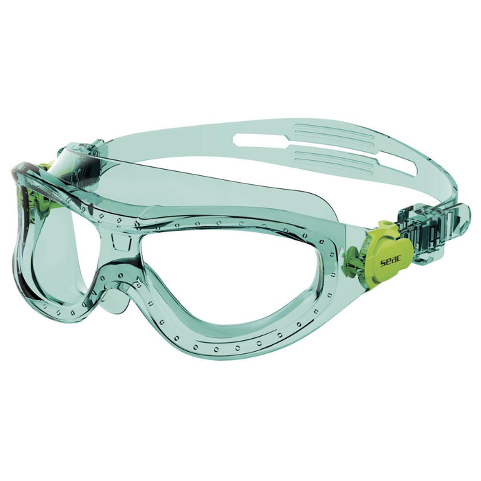 Schwimmmaske Matt Kinder Türkis-Klare Linsen Seac 152-40AT