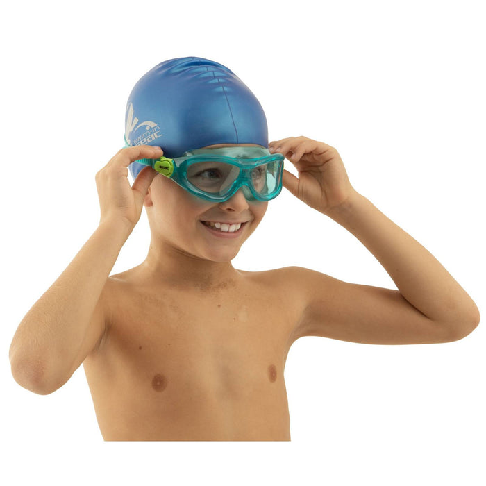 Schwimmmaske Matt Kinder Türkis-Klare Linsen Seac 152-40AT