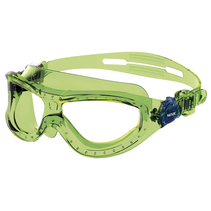 Schwimmmaske Matt Kinder Limette-Klare Linsen Seac 152-40LT