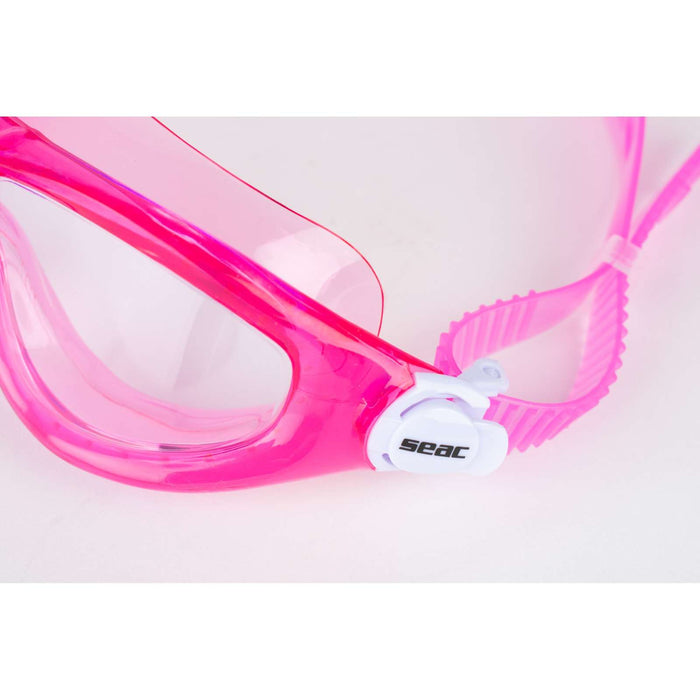 Schwimmmaske Matt Kinder Rosa-Klare Linsen Seac 152-40PT