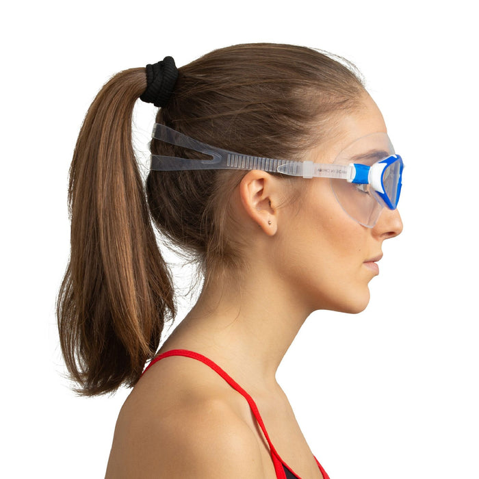 Schwimmmaske Profil Blau-Weiß Klare Linsen Seac 152-42BW-LT
