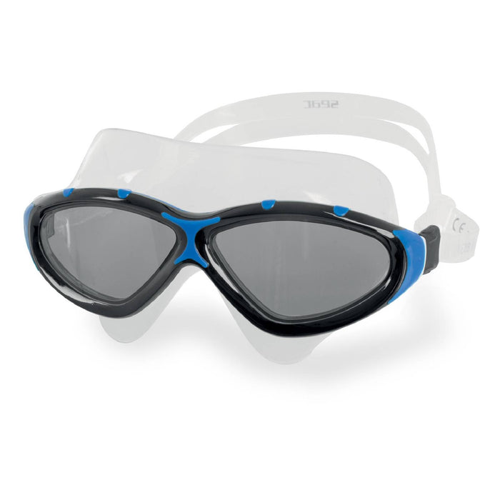 Schwimmmaske Profil Schwarz-Blau Raucher Linsen Seac 152-42NB-LF