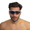 Schwimmmaske Profil Schwarz-Blau Raucher Linsen Seac 152-42NB-LF