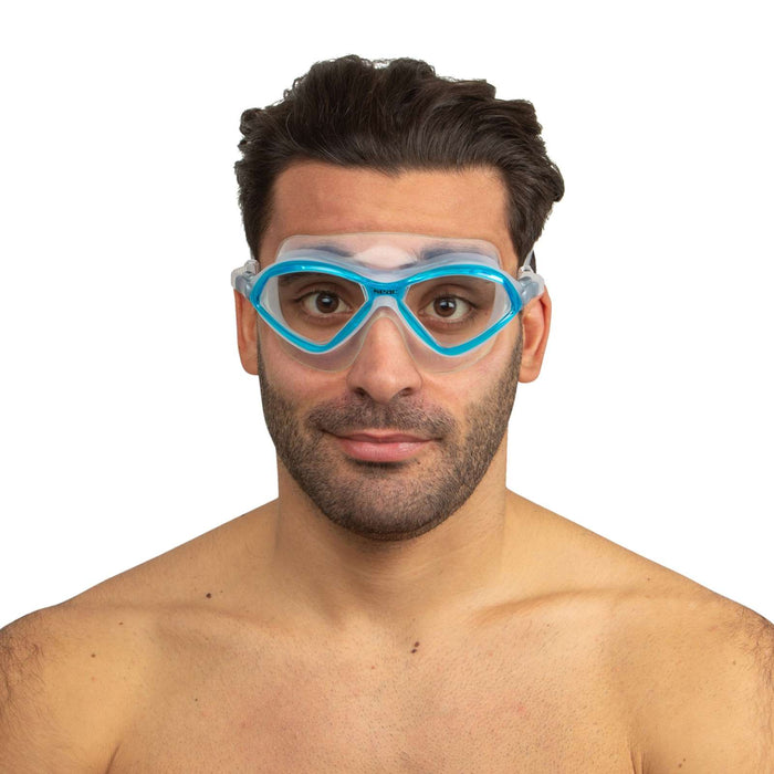 Schwimmmaske Diablo Klare-Blau Klare Linsen Seac 152-50BT-LT