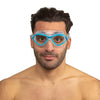 Schwimmmaske Diablo Klare-Blau Klare Linsen Seac 152-50BT-LT