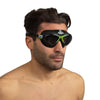 Schwimmmaske Diablo Schwarz-Limette Raucher Linsen Seac 152-50NL-LF