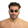 Schwimmbrille Ray Schwarz-Gelb Seac 152-51NY-LS