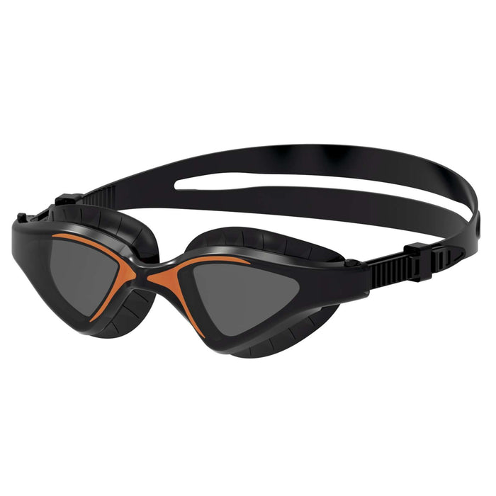 Schwimmbrille Lynx Schwarz-Orange Raucher Linsen Seac 152-55NO-LF