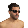 Schwimmbrille Lynx Schwarz-Orange Raucher Linsen Seac 152-55NO-LF