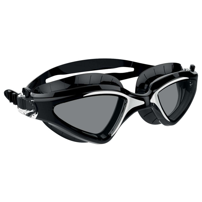Schwimmbrille Lynx Schwarz-Weiß Raucher Linsen Seac 152-55NW-LF