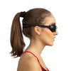 Schwimmbrille Lynx Schwarz-Weiß Raucher Linsen Seac 152-55NW-LF