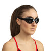 Schwimmbrille Lynx Schwarz-Weiß Raucher Linsen Seac 152-55NW-LF