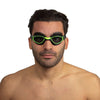 Schwimmbrille Axis Schwarz-Limette Raucher Linsen Seac 152-56NL-LF