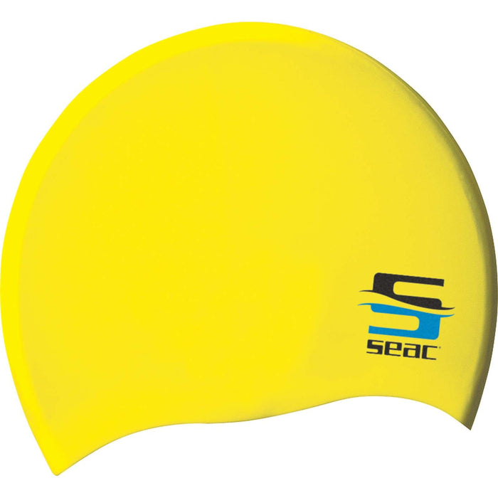 Schwimmkappe Silikon Kinder Gelb Seac 152-6Y