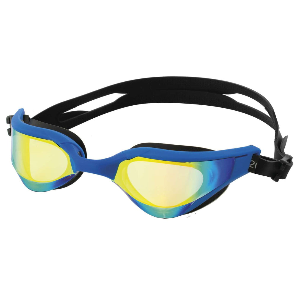 Schwimmbrille Rocket Schwarz-Blau Spiegel Linsen Seac 152-70NB-LS