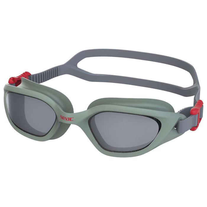 Schwimmbrille Mood Grün-Grau Rauchgläser Seac 152-71VMG