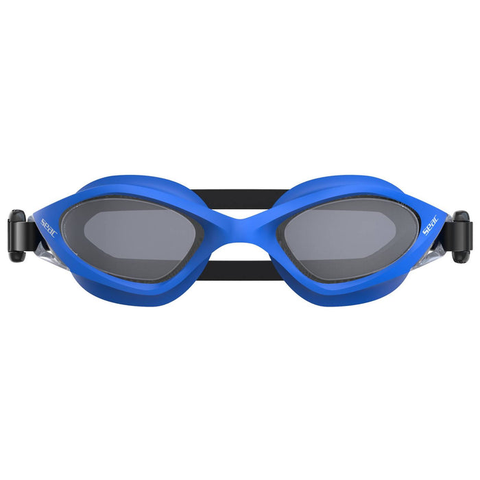 Schwimmbrille Viper Blau-Schwarz Rauchgläser Seac 152-72BN