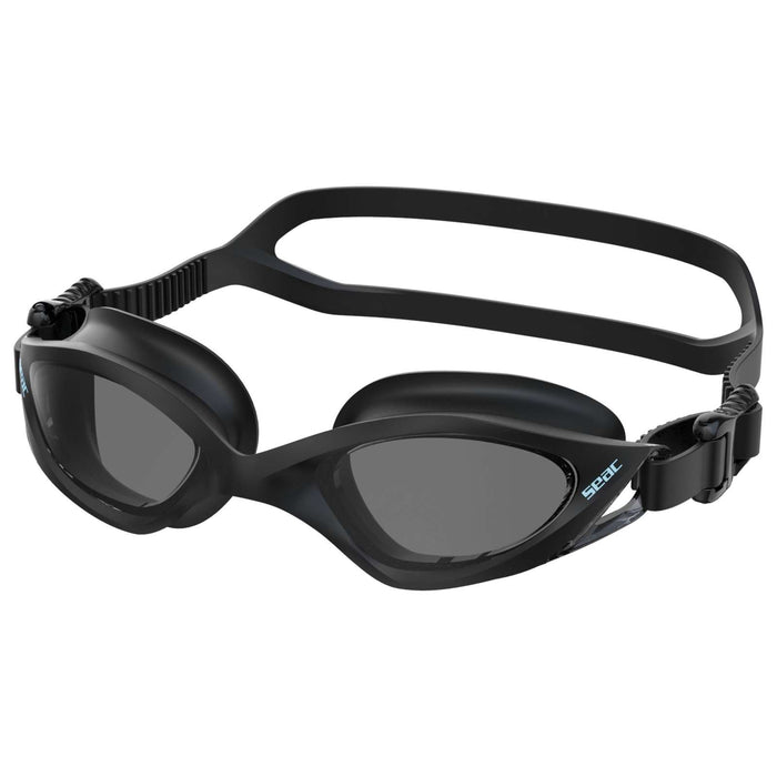 Schwimmbrille Viper Schwarz-Rauchgläser Seac 152-72N