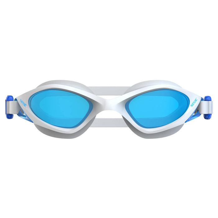 Schwimmbrille Viper Weiß-Blau Gläser Seac 152-72WAZ