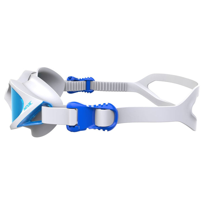 Schwimmbrille Viper Weiß-Blau Gläser Seac 152-72WAZ