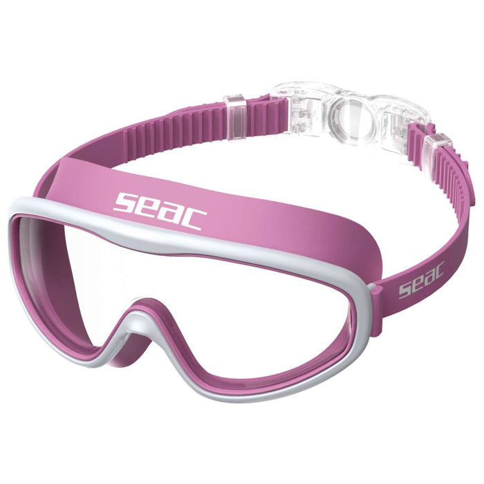 Schwimmmaske Benny Kinder Weiß Rosa Seac 152-90-WP