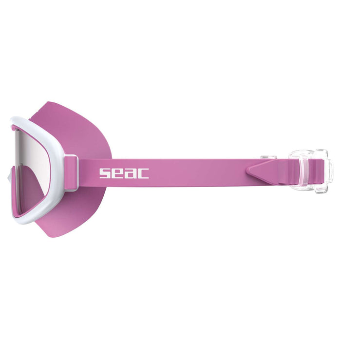 Schwimmmaske Benny Kinder Weiß Rosa Seac 152-90-WP