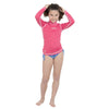 Rash Guard T-Sun Lang Kinder Mädchen Rosa 5 Jahre Seac 155-13-5
