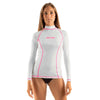 Rash Guard T-Sun Lang Frau Weiß M Seac 155-15-M
