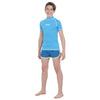 Rash Guard T-Sun Kurz Kinder Junge Hellblau 7 Jahre Seac 155-20-7