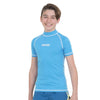Rash Guard T-Sun Kurz Kinder Junge Hellblau 7 Jahre Seac 155-20-7