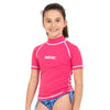 Rash Guard T-Sun Kurz Kinder Mädchen Pink 11 Jahre Seac 155-21-11