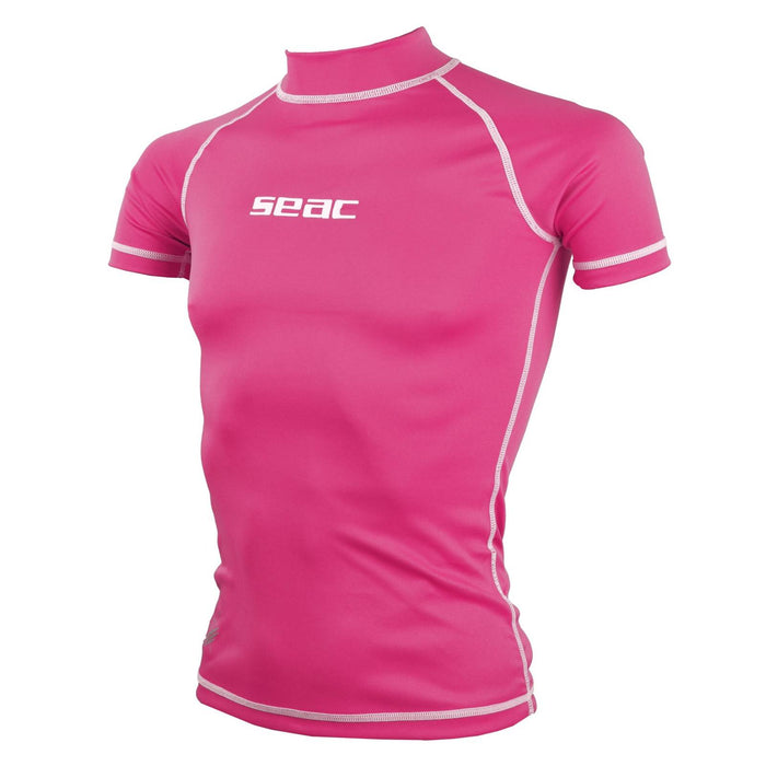 Rash Guard T-Sun Kurz Kinder Mädchen Pink 3 Jahre Seac 155-21-3